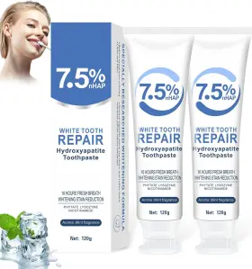 726084465350 UNIQUE Hydroxyapatite Toothpastes Strengthening