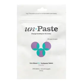 MFL250 UNPASTE Toothpaste Tablets Formula Fluoride Pack