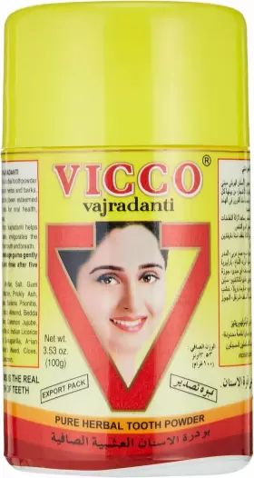 8901288021003 VICCO Vajradanti Ayurvedic Powder Gms Pack