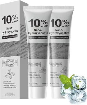 445044438465 VINGTANK Hydroxyapatite Nano Toothpaste Natural