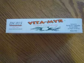 688928000052 VITA-MYR Zinc Clove Flavored Herbal Toothpaste