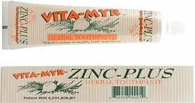 B00GQCWOCS VITA-MYR Sg Tube Zinc Natural Toothpaste #2