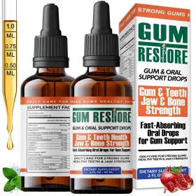 723496390898 VITALUMINA Gum Restore Drops Breath Pack