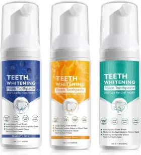 445057226219 VOGSIG Whitening Toothpaste Fluoride Ultra Foam