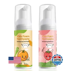 B09WMJ74X8 VOGSIG Foam Toothpaste Kids Toddlers Fluoride Comp