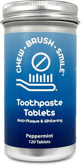 Wd-cbs-pm WELDENTAL Chew Brush Smile Toothpaste Tablets