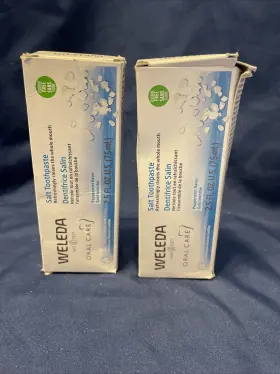 001638098090 WELEDA Salt Toothpaste Tubes #2