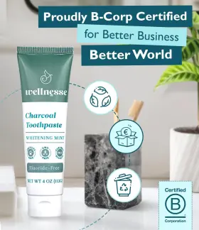 860002276793 WELLNESSE Whitening Toothpaste Xylitol Natural #2