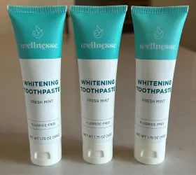 860006815264 WELLNESSE Whitening Toothpaste Fluoride Natural
