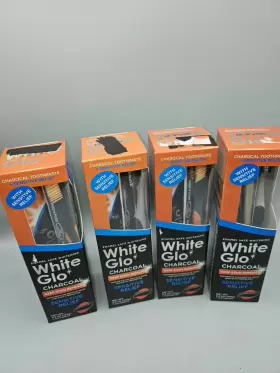 879226001081 WHITE GLO Whitening Toothpaste Toothbrush Safe