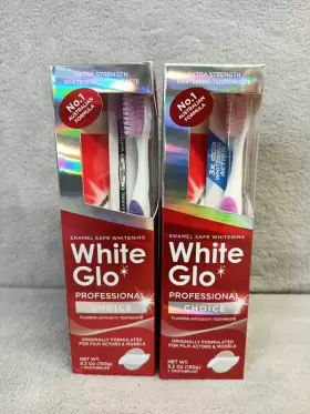 879226001111 WHITE GLO Choice Whitening Toothpaste Safe