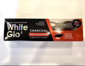 879226001166 WHITE GLO Baking Soda Toothpaste Maximum Brush #3