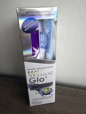 879226001180 WHITE GLO Mouthwash Toothpaste Safe