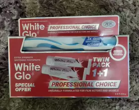 879226001326 WHITE GLO Choice Twin Pack Toothpaste Toothbrush #2