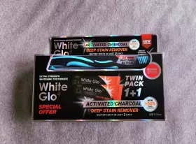 879226001333 WHITE GLO Toothpaste Toothbrush Random Tb