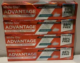 LOT-OD-4 WHITE GLO Advantage Whitening Anticavity Fluoride