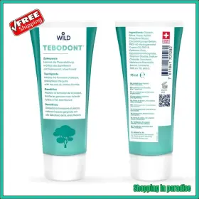 611841701280 WILD Tebodont Toothpaste Fluoride Swiss