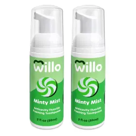 WPT4C01 WILLO Anticavity Fluoride Foam Kids Toothpaste