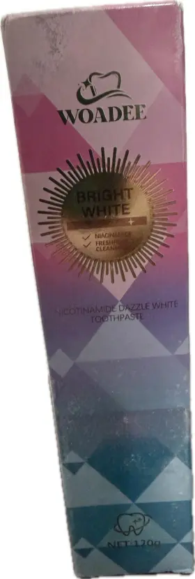 20NMS202 WOADEE Nicotinamide Dazzle Whitening Toothpaste