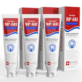 SP-8H WOADEE Hydroxyapatite Probiotic Whitening Toothpaste