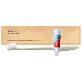 KFT-026 WORLD AMENITIES Kraft Paper Dental Wheat Straw Care