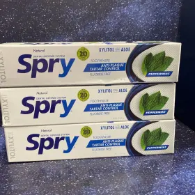 700596000506 XLEAR Spry Toothpaste Peppermint Fluoride