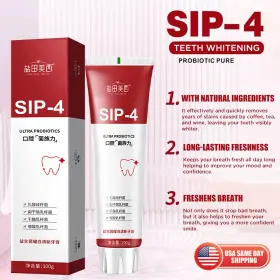HH-SIP4 YANTIAN MEIXI Probiotic Whitening Toothpaste Breath