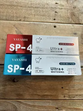 SP-4 YAYASHI Probiotic Whitening Toothpaste Oralshark