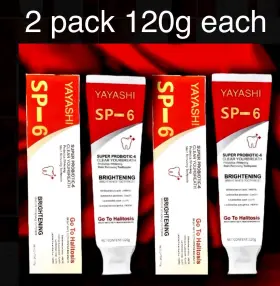 SP-6 YAYASHI Probiotic Toothpaste Stain Removing Whitening