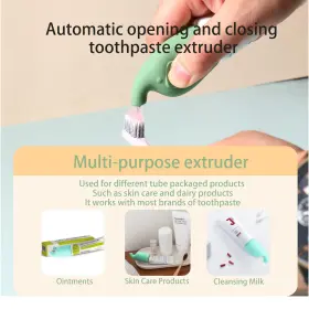 717025169741 YMCSMGS Food Silicone Toothpaste Squeezer Design #2