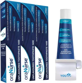 313037681631 YOU1ST Oranurse Unflavoured Toothpaste Pack
