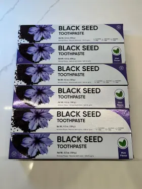 YBTP124 YUNANI HERBS Seed Toothpaste Fluoride Paraben Pack #3