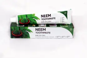 YNTP124 YUNANI HERBS Neem Toothpaste Fluoride Paraben Pack