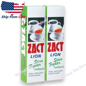 160G ZACT LION Toothpaste Stain Fighter