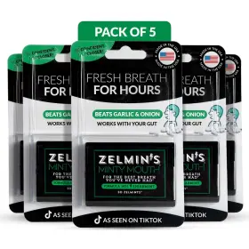 850013338153 ZELMINS Minty Mouth Breath Freshener Pack