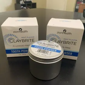 093141104843 ZION HEALTH Flavor Claybrite Powder Fluoride