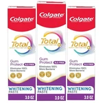 Colgate Total Active Prevention Gum Protect Whitening Toothpaste 3 Pack Sls Free. Fixed Price $17.99.