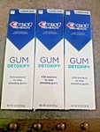 Lot Of 3: Crest Pro-health Gum Detoxify Toothpaste 4.8 Oz Exp 9/28+. Fixed Price $21.95.