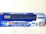 Lucky Super Soft Whitening Anti Cavity Fluoride Toothpaste 6.4 Oz & Brush New. Fixed Price $7.58.