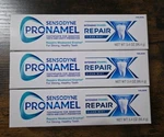 3 Pack Sensodyne Pronamel Intensive Enamel Repair Toothpaste, Clean Mint, 3.4 Oz. Fixed Price $24.00.