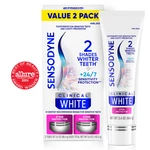 Sensodyne Clinical White Toothpaste Clinically Proven Whitening 3.4 Oz X 2. Fixed Price $31.19.