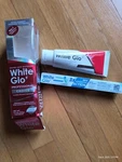 White Glo Professional Choice Fluoride Toothpaste 5 Oz With Bonus Toothbrush. Fixed Price $12.74.