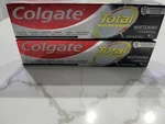 Two Colgate Total Whitening + Charcoal Toothpaste, 4.8 Oz., Exp. 11/2023. Fixed Price $6.90.