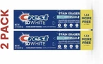 Crest 3d White Stain Eraser Whitening Toothpaste Mint Splash 2.3oz 2 Pack. Fixed Price $10.99.