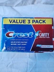 Crest Cavity Protection Toothpaste, Regular Paste, 161 G (3 Pack). Fixed Price $6.00.