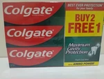 Colgate Toothpaste 3x175g Fresh Cool Mint. Fixed Price $28.00.