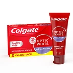 Colgate Optic White Advanced Hydrogen Peroxide Whitening Toothpaste, Mint, 3.2 O. Fixed Price $27.96.