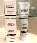 Farmasi Eurofresh Whitening Toothpaste With Miswak & Dates, Cool Mint 130g. Fixed Price $14.95.