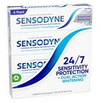 Sensodyne Advanced Whitening Toothpaste 6.5 Oz Pack Of 4 Exp. 2028. Fixed Price $36.99.