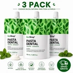Natshop Natural Toothpaste Fluoride Free Mint Vitamin E 100ml Vegan Mexico 3pcs. Fixed Price $29.99.